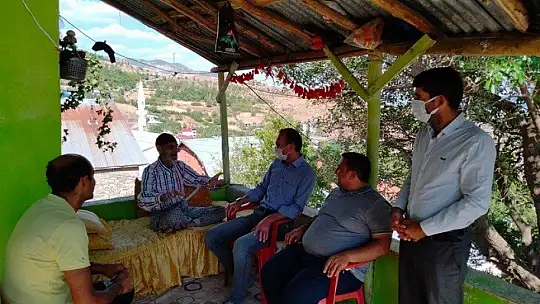 Kaymakam Sarıdoğan, şehit aileleriyle bir araya geldi