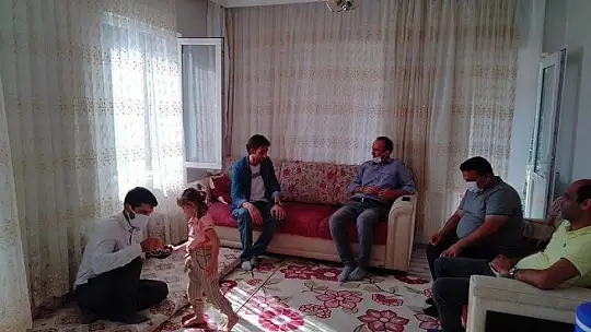 Kaymakam Sarıdoğan, şehit aileleriyle bir araya geldi