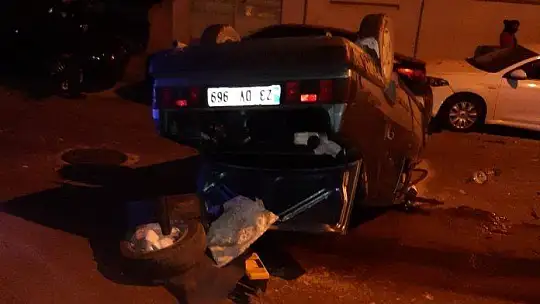 Kaza yapan sürücüye tekme tokat dayak