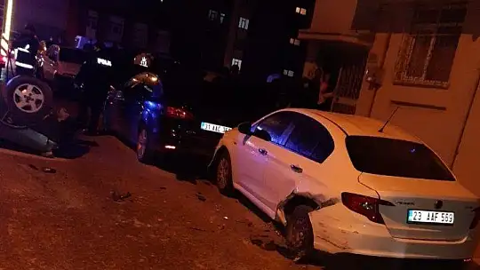 Kaza yapan sürücüye tekme tokat dayak