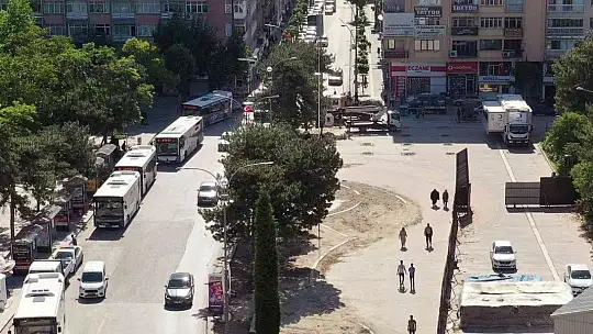 Kent Meydanı sahasındaki ağaçlar taşınacak