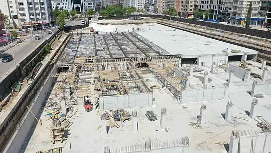 Kent Meydanı ve Yer Altı Otoparkı Projesinde sona doğru