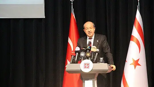 KKTC Cumhurbaşkanı Tatar'dan açıklama