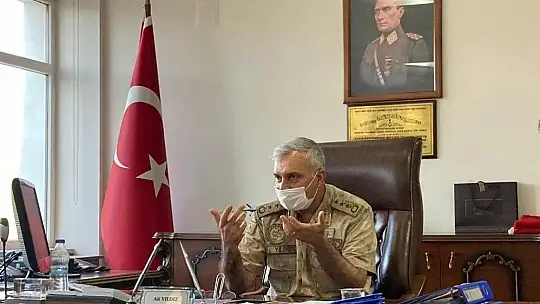 Komutan Yıldız, basın mensuplarıyla bir araya geldi
