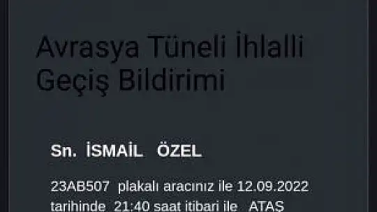 Köyden çıkmadığı traktörüne İstanbul ve Erzincan'dan 6 ceza geldi