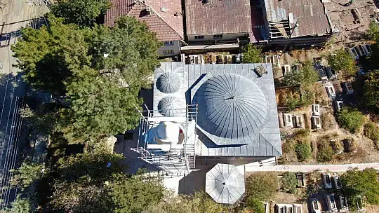 Leyleklerin yuva yaptı 386 yıllık caminin restorasyonu tamamlandı