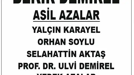 Profesör 4'üncü sıradan muhtar azalığı için aday oldu
