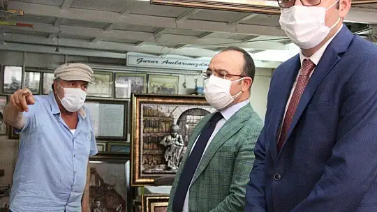Maskeyi düzgün takmayanları gören Vali uyardı: 'Virüs yakaladığı anda yatırıyor'