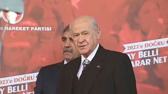 MHP Genel Başkanı Bahçeli: 'Cumhurbaşkanı adayımız Recep Tayyip Erdoğan'dır'