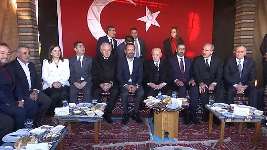 MHP Lideri Devlet Bahçeli, adının verildiği hatıra ormanına fidan dikti