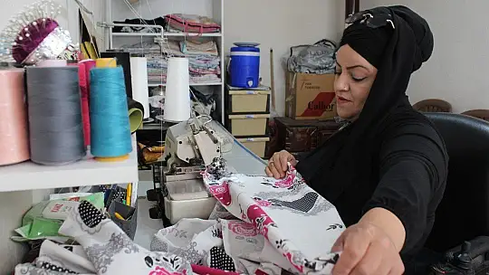 Mikro krediyle açtığı iş yeri küle döndü, pes etmedi yeni bir iş yeri açtı