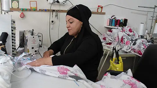 Mikro krediyle açtığı iş yeri küle döndü, pes etmedi yeni bir iş yeri açtı