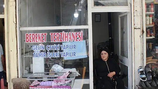 Mikro krediyle açtığı iş yeri küle döndü, pes etmedi yeni bir iş yeri açtı