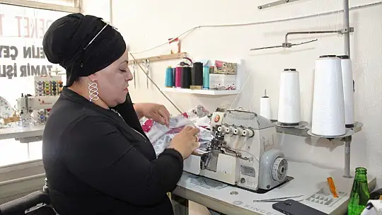 Mikro krediyle açtığı iş yeri küle döndü, pes etmedi yeni bir iş yeri açtı