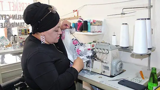 Mikro krediyle açtığı iş yeri küle döndü, pes etmedi yeni bir iş yeri açtı