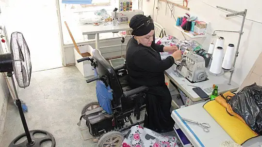 Mikro krediyle açtığı iş yeri küle döndü, pes etmedi yeni bir iş yeri açtı
