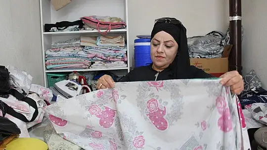 Mikro krediyle açtığı iş yeri küle döndü, pes etmedi yeni bir iş yeri açtı
