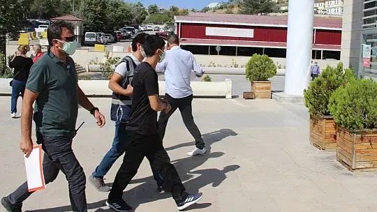 Önce güvenlik kamerasına sonra polise yakalanan hırsızlık şüphelisi tutuklandı