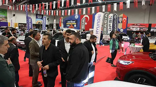 Oto Show başladı: Uluslararası markalar Elazığ'da buluştu