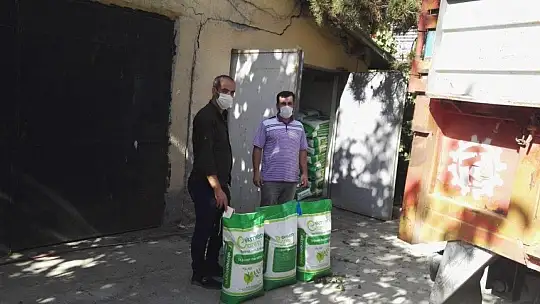 Palu'da 8 ton yem bitkisi dağıtıldı