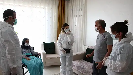 Pandemiye rağmen, evde sağlık hizmeti kesintiye uğramadı