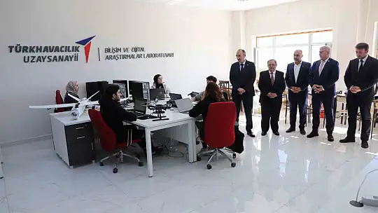 Rektör Göktaş: 'TUSAŞ ülkemizin güvenliği için çok önemli projeleri gerçekleştiriyor, onlarla gurur duyuyoruz'