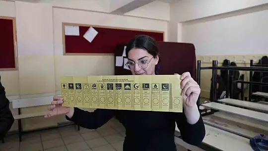 Sandıklar açıldı, sayıma geçildi