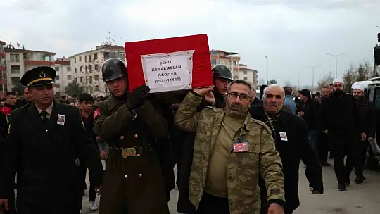Şehit Aslan son yolculuğuna uğurlandı