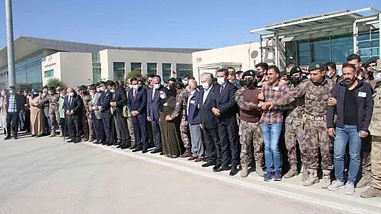 Şehit Cihat Şahin'in naaşı memleketi Elazığ'a getirildi