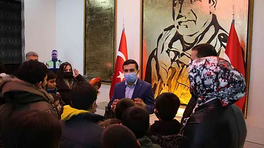 Şehit Sekin Külliyesinin misafileri