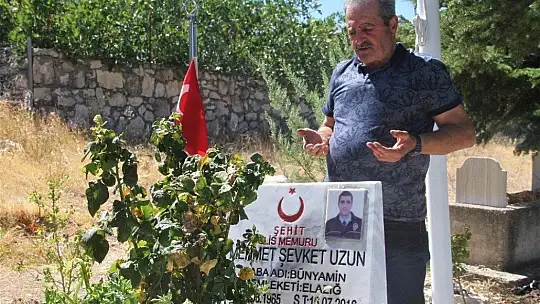 Şehit oğlunun anısına, 2 bin 500 fidanla orman oluşturdu