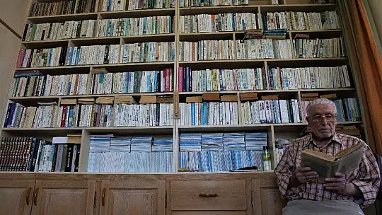 Servet dedenin hayat arkadaşı kitapları oldu