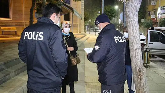 Sokağa çıkma kısıtlaması başladı, Elazığ sessizliğe büründü