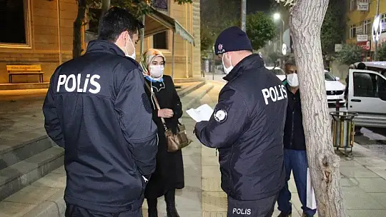 Sokağa çıkma kısıtlaması başladı, Elazığ sessizliğe büründü
