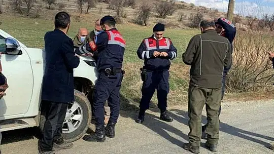 Sokağa çıkma kısıtlamasında ava giden 6 şahıs yakalandı