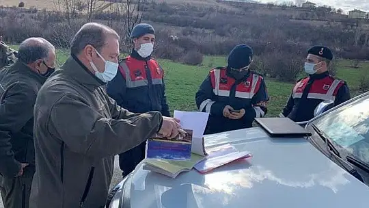 Sokağa çıkma kısıtlamasında ava giden 6 şahıs yakalandı