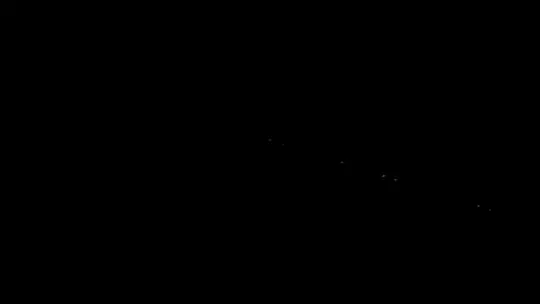Starlink uyduları bugün de zincir şekilde görülmeye devam etti
