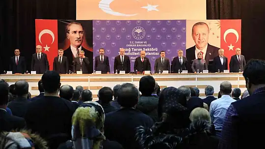 Tarım ve Orman Bakanı Kirişci: 'Yeni dönemde her isteyen, istediği yere istediğini ekemeyecek dikemeyecek'