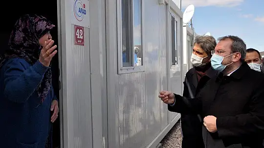 TBMM Deprem Araştırma Komisyonu, Elazığ'da saha incelemesi yaptı