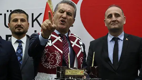 TDP Genel Başkanı Sarıgül: 'Biz Ankara'ya kimsenin sofrasına oturmaya, kimsenin sofrasında bulunmaya gitmiyoruz'