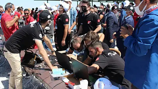 Teknofest'te Elazığ takımı Gökruh-Troket'ten önemli atış