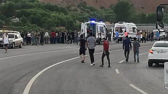 Tunceli'deki kazada ağır yaralanan şahıs hayatını kaybetti