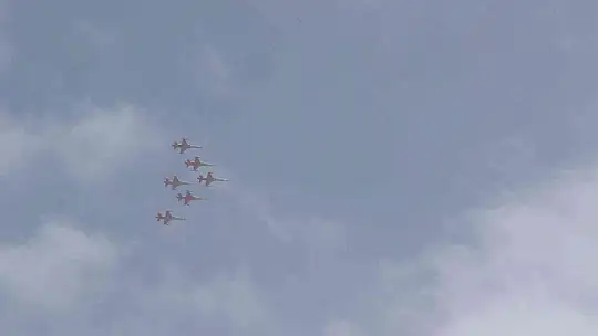 Türk Yıldızlarından Tunceli'de nefes kesen görüntüler