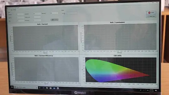 Türkiye'nin ilk 'OLED Karakterizasyon' Cihazı ihracata başladı