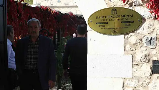 Türkiye'nin ilk 'Kahve Fincanı Müzesi' açıldı
