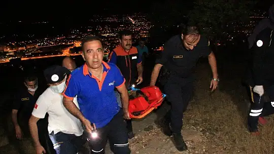 Uçurumun eşiğinde film sahnelerini aratmayan kurtarma operasyonu
