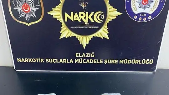 Üzerinden uyuşturucu çıkan şüpheli gözaltında