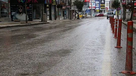 Elazığ'da Kısıtlama Sessizliği