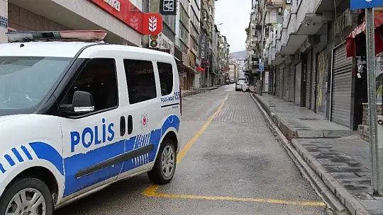 Elazığ'da Kısıtlama Sessizliği