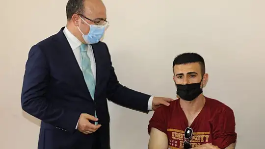Vali Erkaya Yırık: 'Elazığ'da yüzde 51'lik kısım aşılandı'